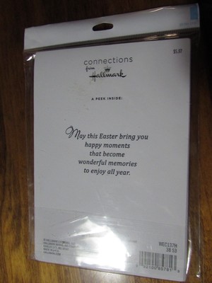 Set 6 NEW/sealed Wishing You Easter Joy greeting cards Connections from HALLMARK