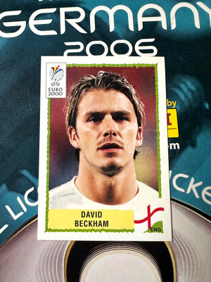 #85 - PANINI EURO 2000 - David BECKHAM
