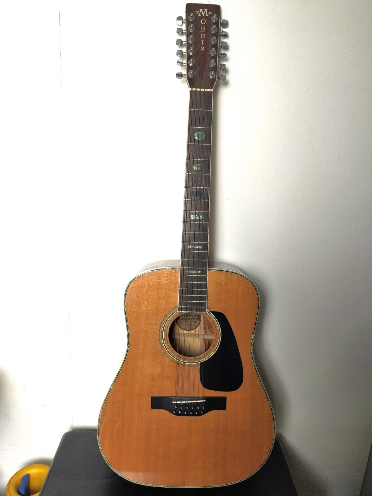 Morris Guitar MB-305-12 Jacaranda 12-string solid top Morris Guitar MB-305-12 Jacaranda 12-string solid top