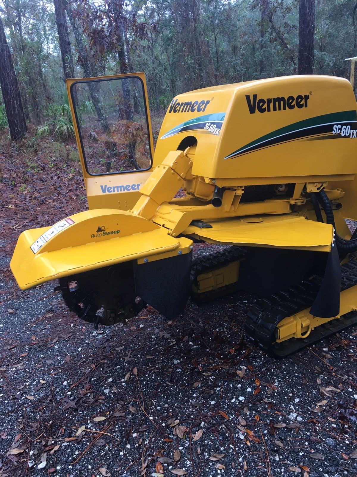 stump grinder Vermeer SC60TX