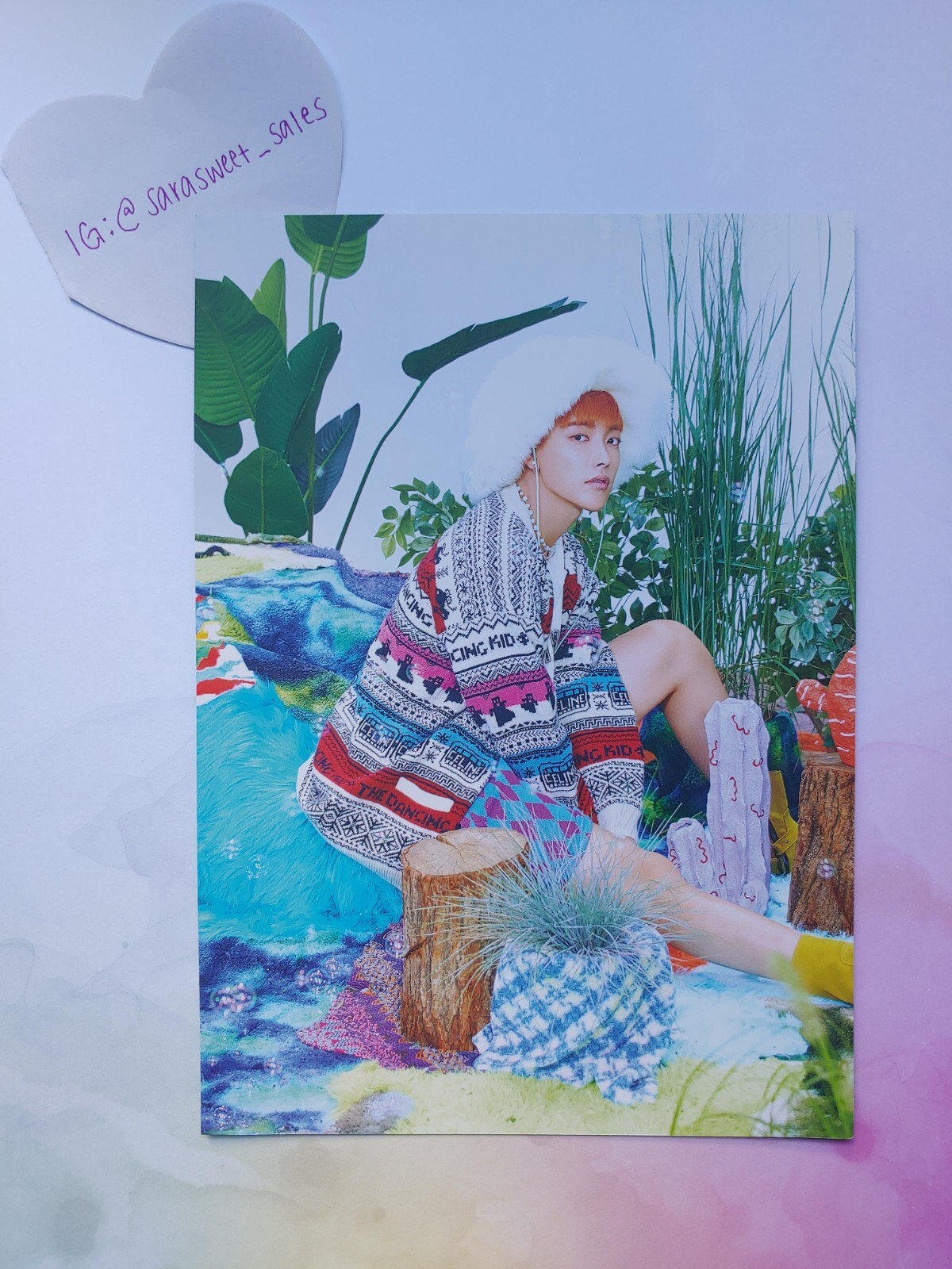 ATEEZ BEYOND : ZERO トレカ ホンジュン Hongjoong ATEEZ HONGJOONG BEYOND : ZERO Album B ver Official Photo