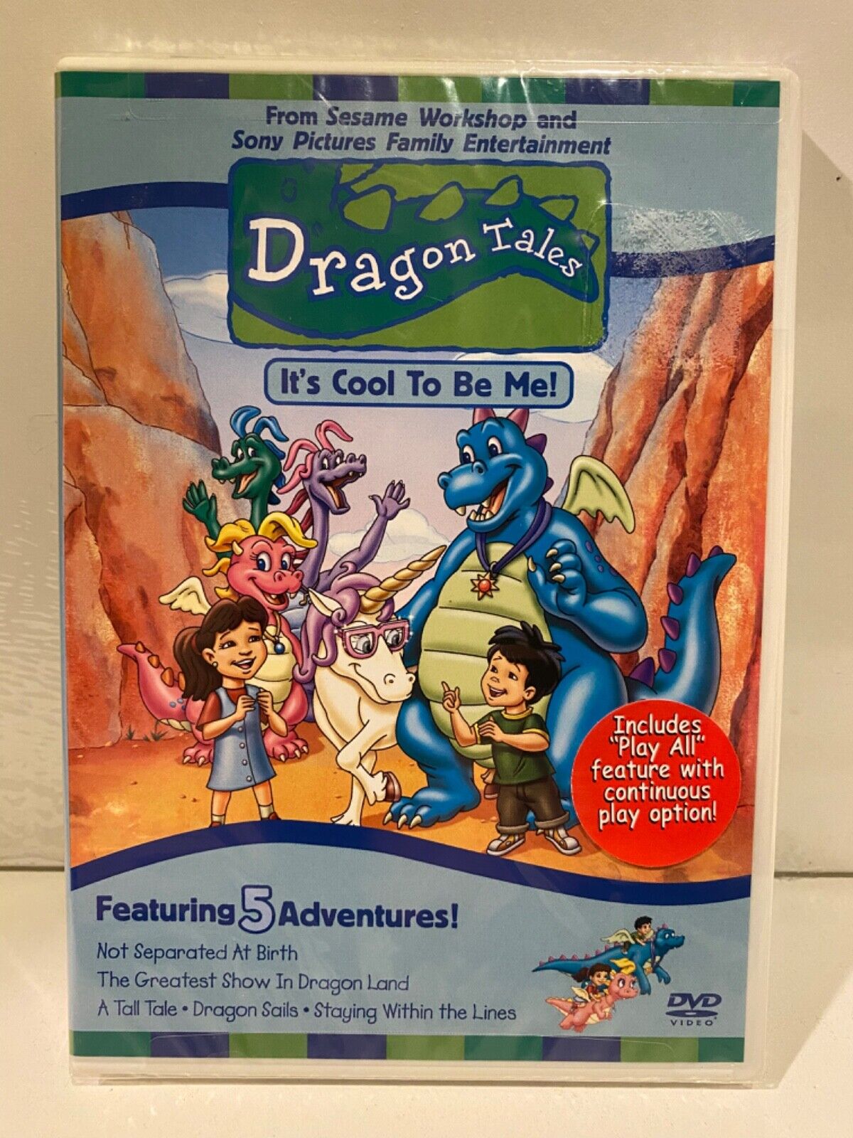 The Dragon's “Walk On"  CD Dragon Tales - It's Cool To Be Me DVD New, Factory Sealed 5