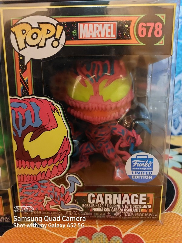 Spider Man Carnage Pop