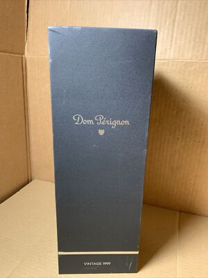 Dom Perignon Vintage 1999 Champagne Box Carry Case with Book - EMPTY No Bottle