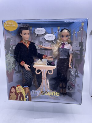 Mattel My Scene Barbie and River Night On The Town Special Edition 2003 NEW