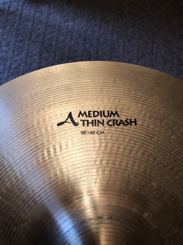 Zildjian 18” A Medium Thin Crash