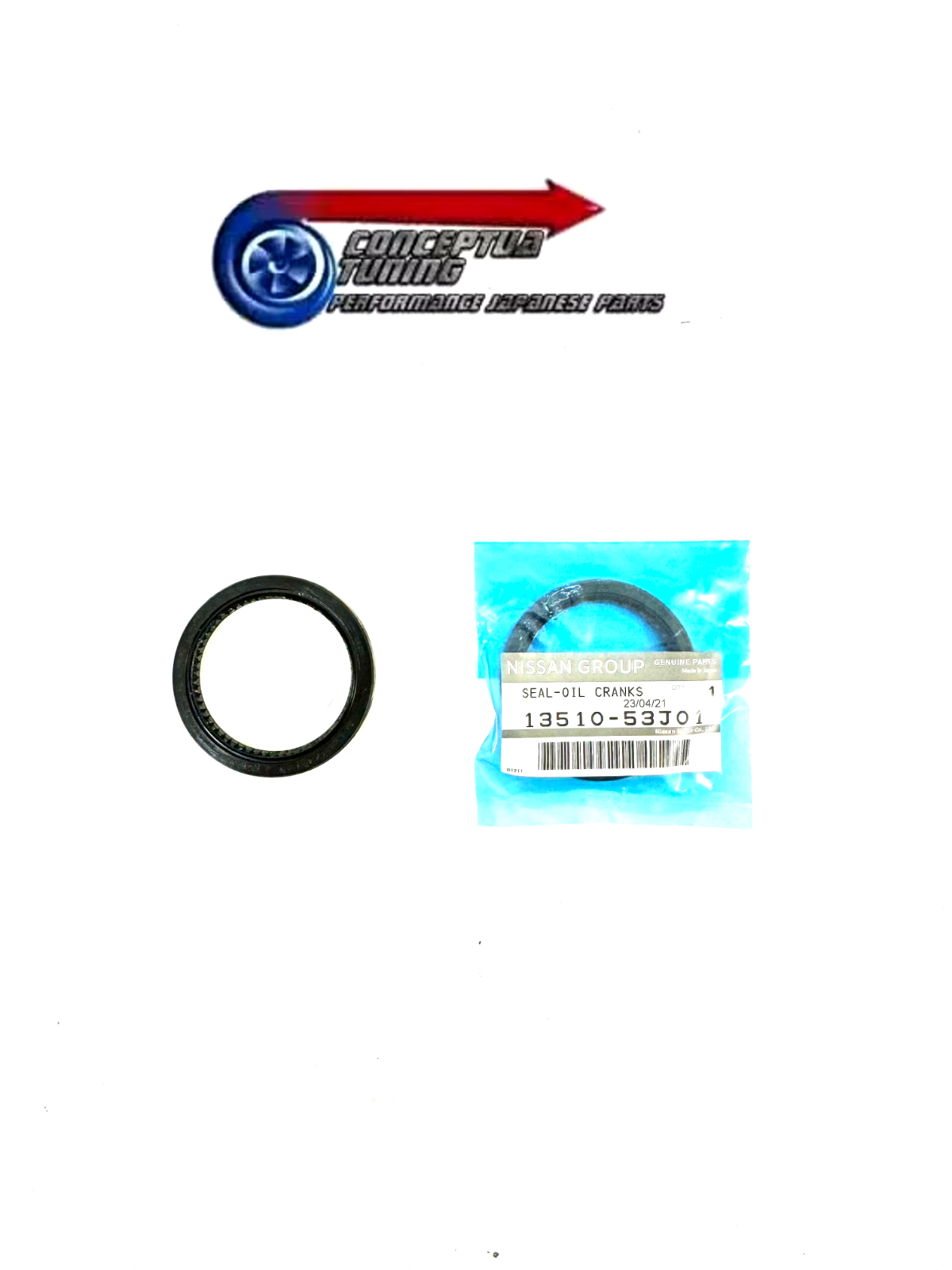 k5s23ページ GENUINE NISSAN Front Crank / Crankshaft Oil Seal - For S14 200SX