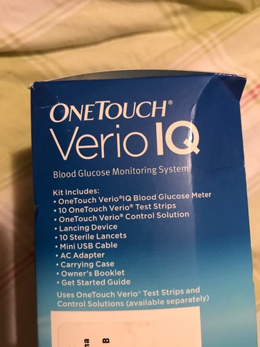 NIB One Touch Verio IQ Blood Glucose Monitoring System