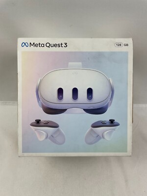 Meta Quest 3 128GB VR Headset - White (Please Read)