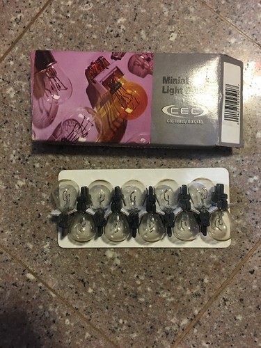 CEC #4157LL Long Life Bulbs, 12.8/14 V, 28.54/8.26 W, S-8 shape, 10pk