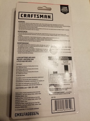 Craftsman 2 piece Pen Light