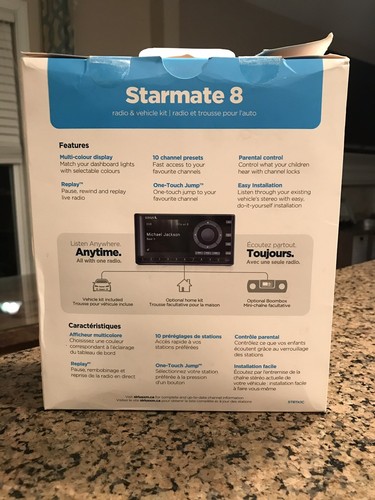 SiriusXM STARMATE 8 Satellite Radio Car Kit