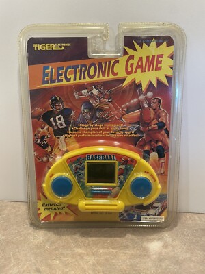 1991 Sealed Vintage Tiger Baseball Electronic Handheld Game 75-004