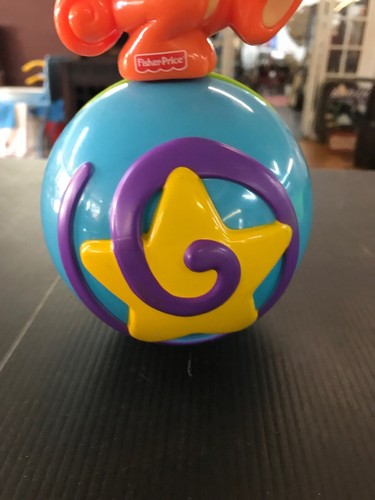 Fisher Price Go Baby Go! Crawl-Along Musical Ball - M4045, Fun Tunes & SFX E97