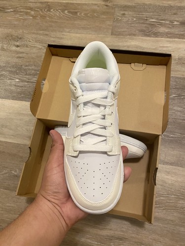 Pre-owned Nike Dunk Low Next Nature White Sail Dd1873-101 Women's Size 8.5, Men's Size 7 In White-sail