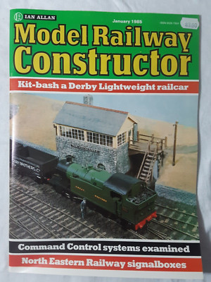 Model Railway Constructor #608 Jan 1985 FREE SHIPPING British signal chart NEW