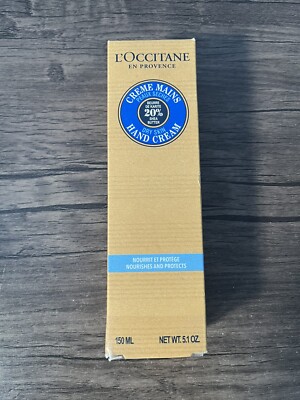 L'OCCITANE Dry Skin Hand Cream with 20% Shea Butter 150ml/5.1oz FREE FAST SHIP