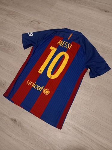 Lionel Messi #10 FC Barcelona 2016/2017 ORIGINAL Nike Rare