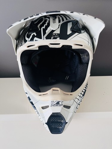 セキュリティ・セーフティ FOX V3 Solid Helmet white XL Fox Racing V3 Solid Helmet (Matte White) 31365-067 | eBay