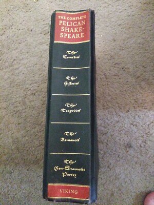 THE COMPLETE PELICAN WILLIAM SHAKESPEARE Revised Viking 1977