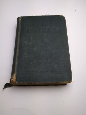 a second course in albebra by harry c. barber 1930