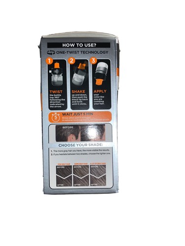 Loreal Men Expert One Twist Permanent Hair Color 05 Light/Medium Brown