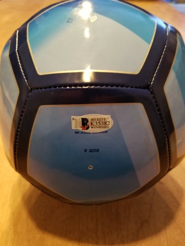 CRISTIANO RONALDO AUTOGRAPHED SIGNED SOCCER BALL NIKE JUVENTUS COA BECKETT