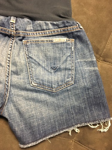 Hudson Maternity Shorts Pea In The Pod Size 27 Belly Panel Denim Jeans