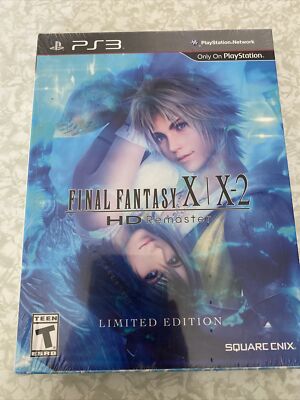 Final Fantasy X/X-2 HD Remaster Limited Edition (PlayStation 3, 2014) PS3 New