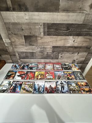 Huge Lot Of 24 Complete CIB Playstation 3 PS3 Games! Bulk Pile Adult Collection