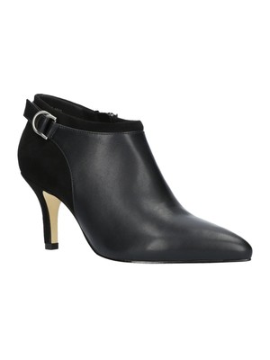 

BELLA VITA Женские Черные Утепленные Кожаные Ботильоны Esther Stiletto  W, Черный, ESTHR