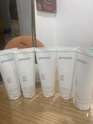 New Proactiv acne body wash salicylic acid acne medication 5-PACKs Free Shipping