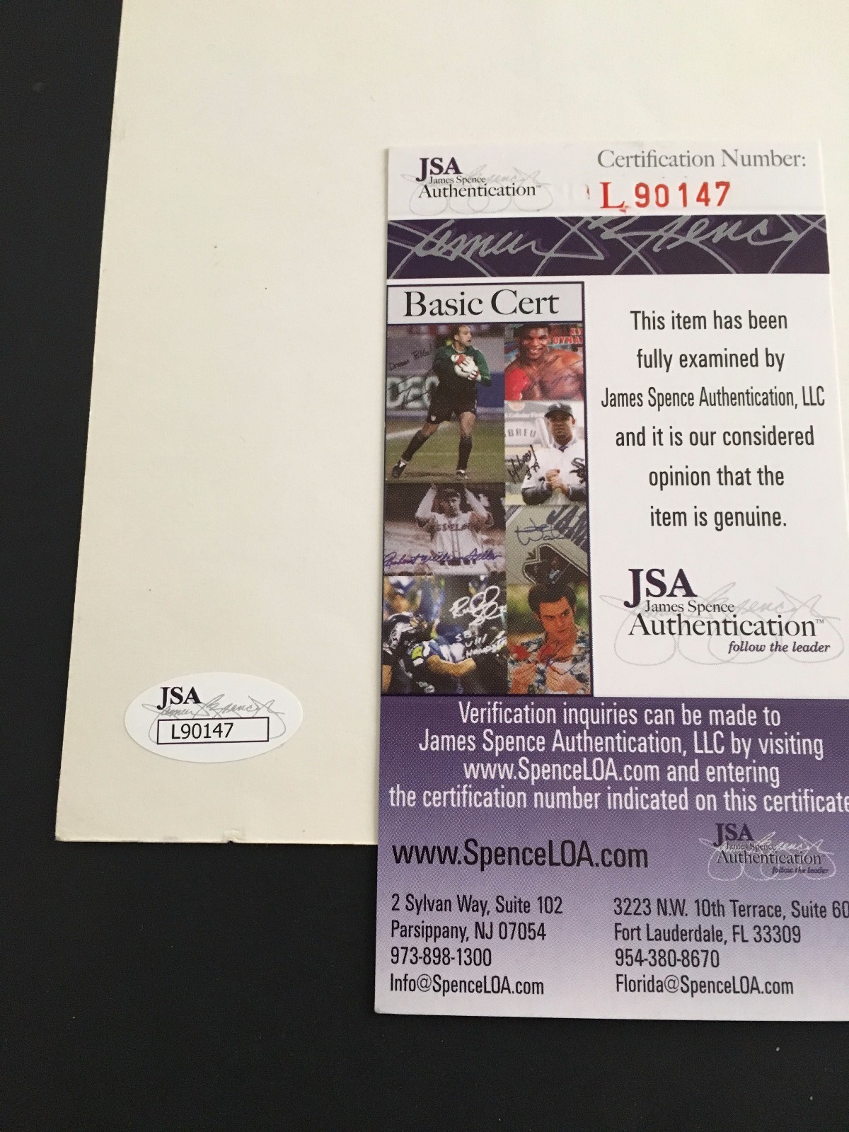 Tony Bennett Signed 8x10 Photo JSA Certified Autograph