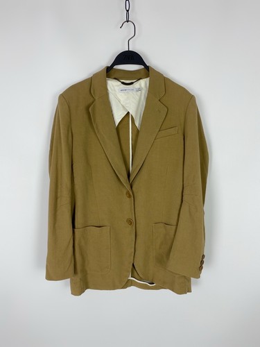 ジャケット・アウター 80s 90s EURO linen tailored jacket beige Linen blend jacket - Beige | Benetton