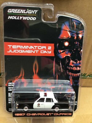 Greenlight Hollywood series  1987 Chevrolet Caprice Terminator 2 Judgement Day