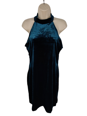 Miss selfridge sale green velvet dress