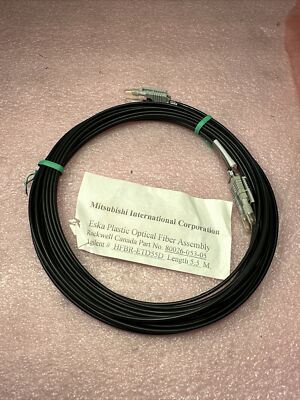 ALLEN BRADLEY 80026-053-05 ESKA PLASTIC OPTICAL FIBER ASSEMBLY 5.5M