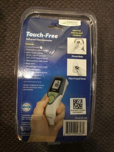 Veridian Touch Free Infrared Thermometer