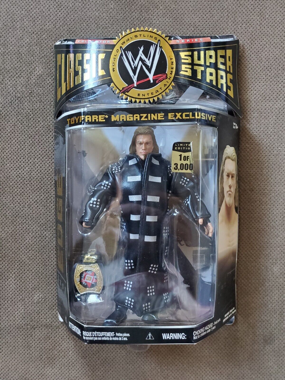 Jakks Pacific WWE Classic Superstars Edge 1/3000 Exclusive Loose Figure Jakks Pacific WWE Classic Superstars Edge 1/3000 Exclusive Loose Figure