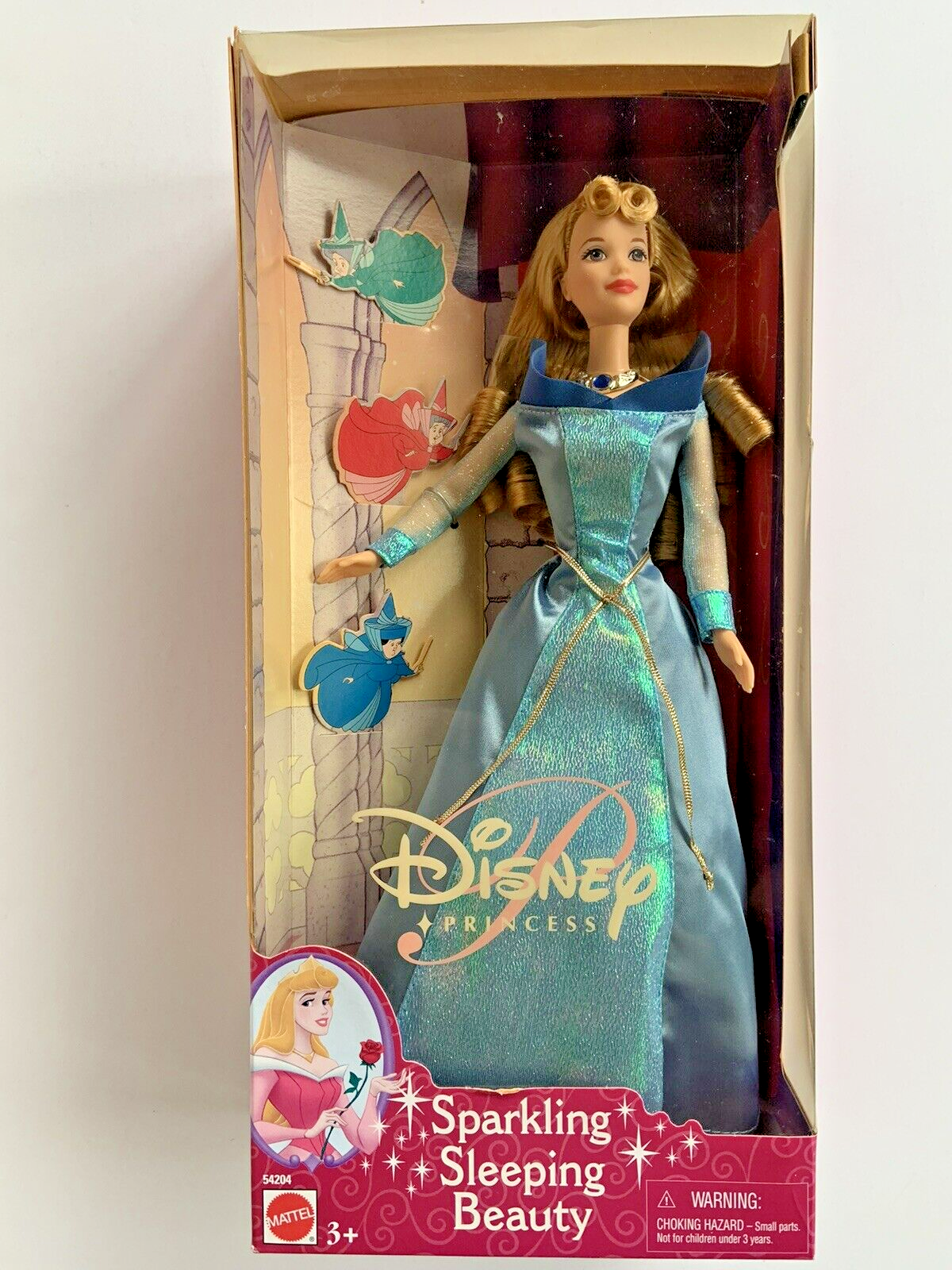 NOS 2001 Mattel Disney Princess - Sparkling Sleeping Beauty 