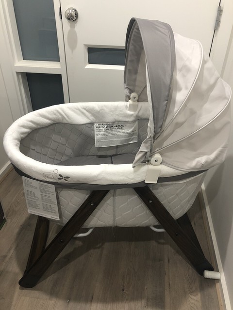 ingenuity folding wood bassinet