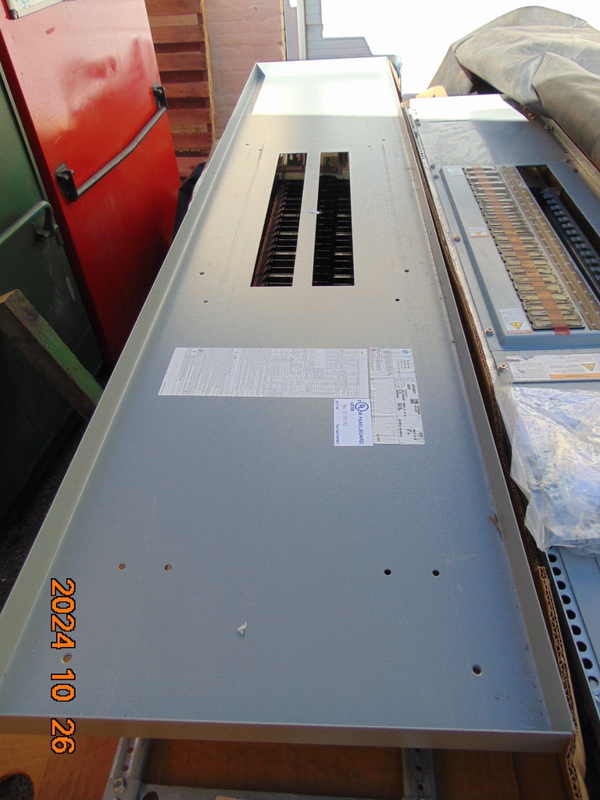 GE AQF3426MTX Main Lug Panelboard 600A 208/120V 42 Circuit INTERIOR NO DOOR/TUB