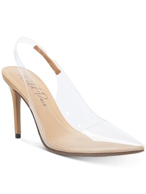 

WILD PAIR Женские прозрачные эластичные слипоны Darcie Stiletto с мягкой подкладкой, Ясный, 10009249300