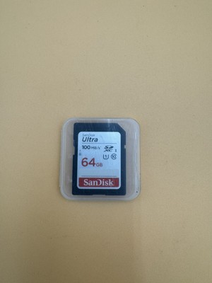 SanDisk Ultra 64GB Class 10 SDXC Memory Card - SDSDUNR - GN6IN