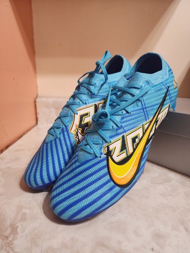 Pre-owned Nike Mens Sz 12.5  Mercurial Zoom Vapor 15 Elite Fg Kylian Mbappe Dr9996-400 In White