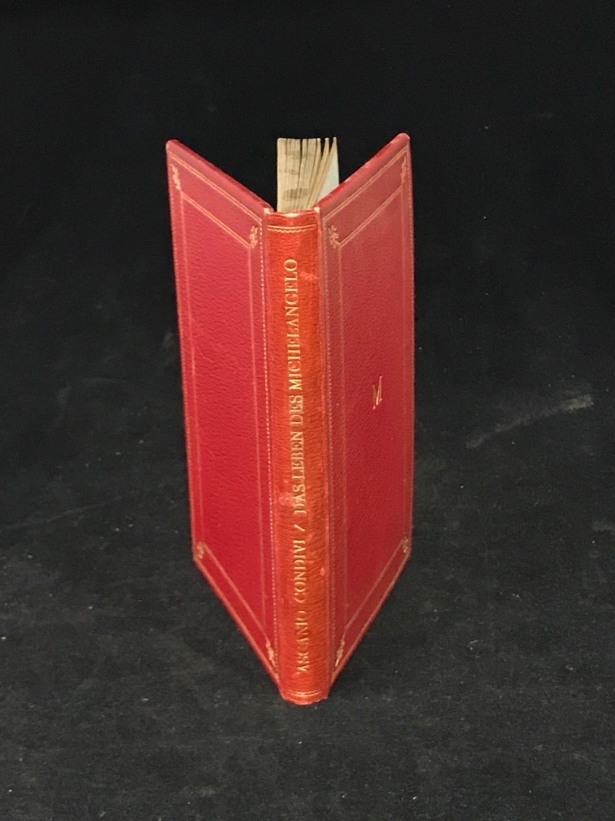 1924 Signed Binding German translation Michelangelo Ascanio 1924 Signed Binding German translation Michelangelo Ascanio