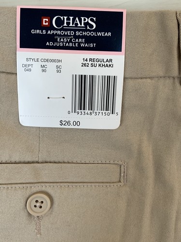 CHAPS $26 Khaki Uniform Stretch SKINNY BERMUDA SHORTS 14R