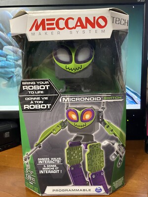 Micronoid Switch Meccano Marker System Tech Robot Programmable.
