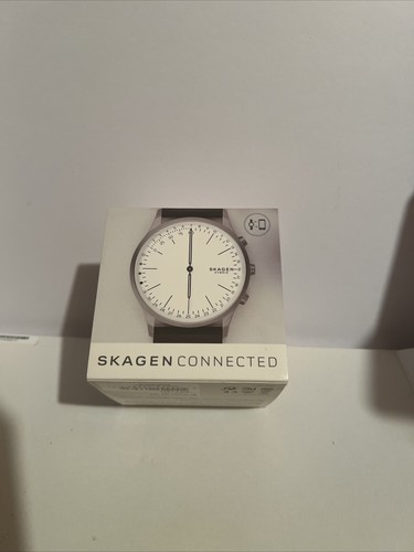 Shop Pre-owned Skagen Hybrid Jorn White Dial Unisex Smart Watch Skt1201