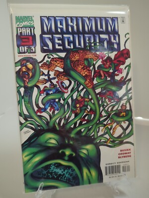 Maximum Security #3 (2001), Marvel Comics, Combined Shipping, tentacle hair